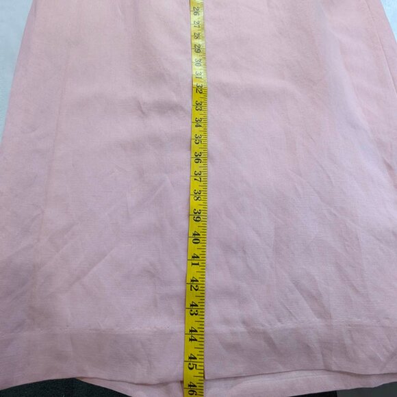 NEW Jessica Howard Mother Bride Groom Dress Jacket Womens 12‎ Linen Blend Pink - Picture 10 of 14